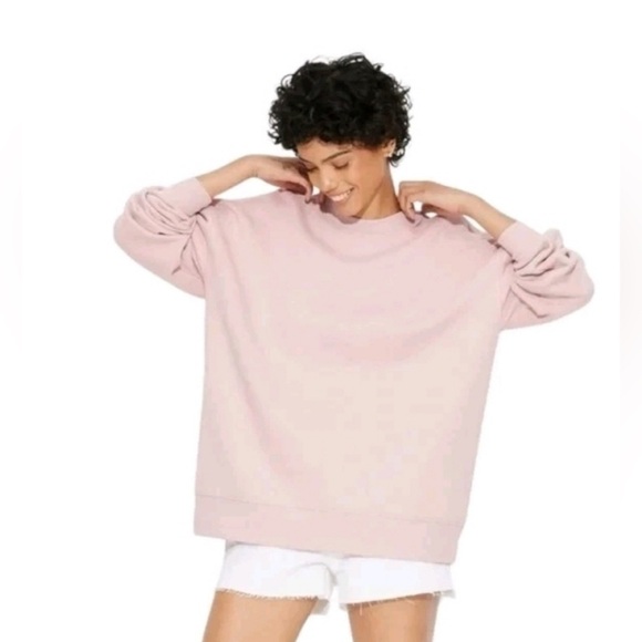 ☘️WILD FABLE West Coast Graphic Oversized Sweatshirt Sz L NWT - Picture 2 of 8